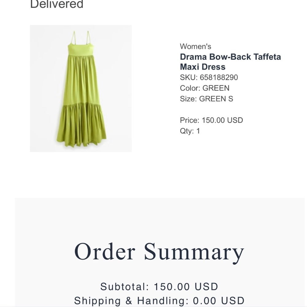 Drama Bow Back Taffeta Dress